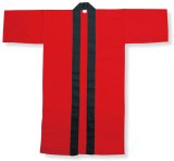 法被 ロング 長半纏 長い 黄色 桜 はっぴ ハッピ 祭 メンズ レディース （s茂8591） よさこい まつり 祭り 大人 袢纏 ポリエステル 長袢天 法被 ロング 長半纏 長い 黒 赤 蝶々 はっぴ ハッピ 祭 袖なし 袖無し